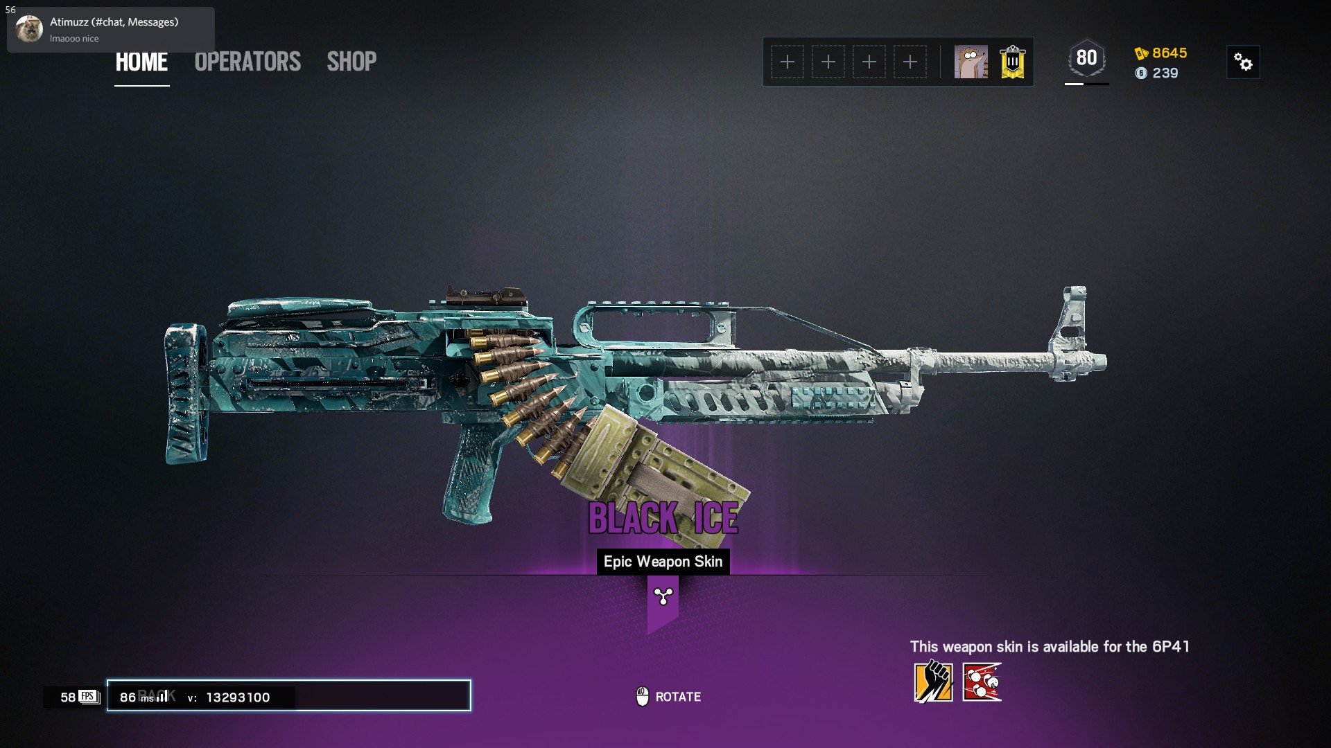 Steam Community :: Screenshot :: Black Ice - 6P41