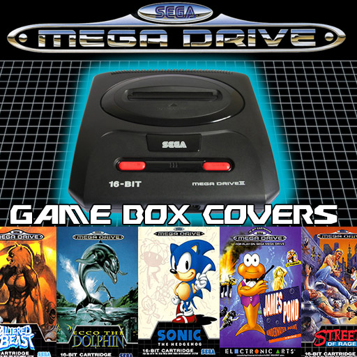 Sega Mega Drive Game Posters