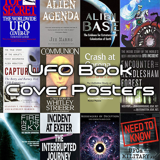 UFO Book Cover Posters