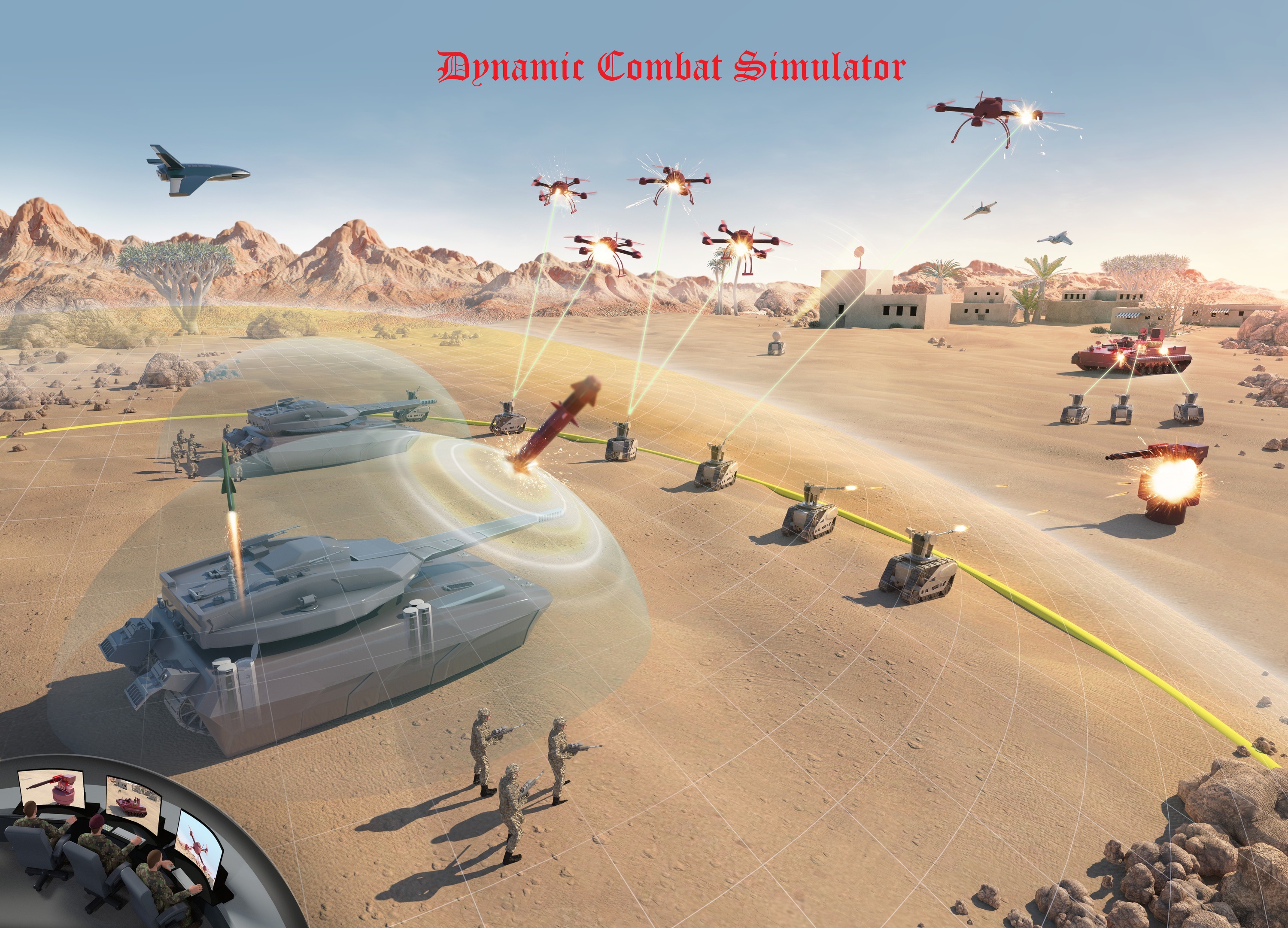 Dynamic Combat Simulator Cham