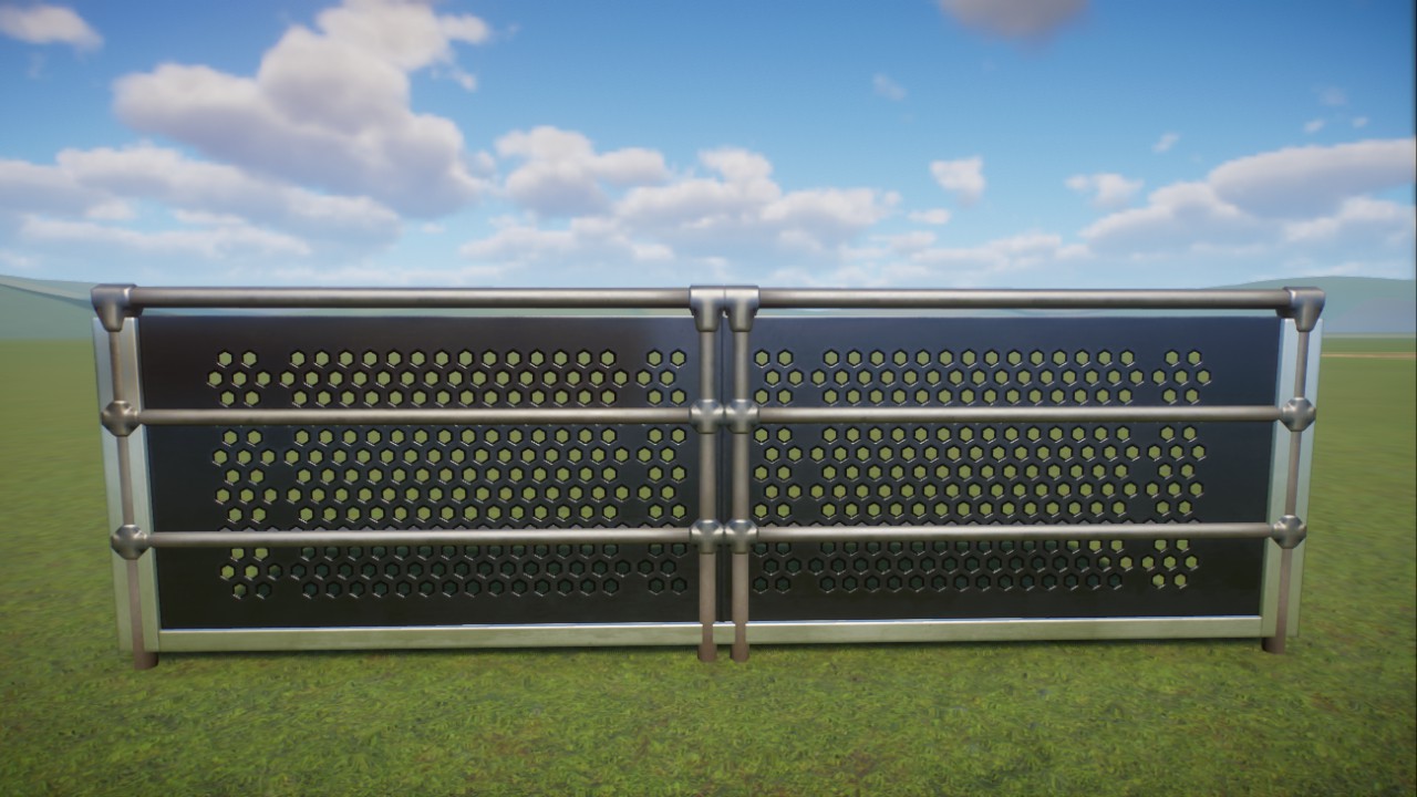 Metal Fence 1