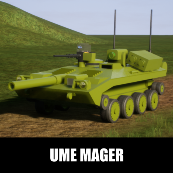 UME Mager Tank Destroyer preview