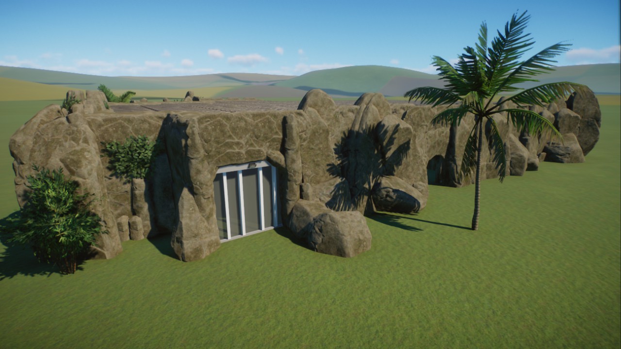 Aardvark Habitat including all staff facilities (Zoofluencer)