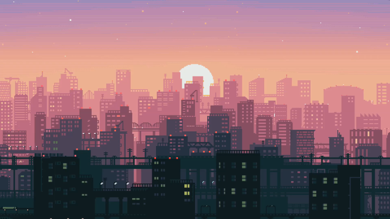 City Pixel Art