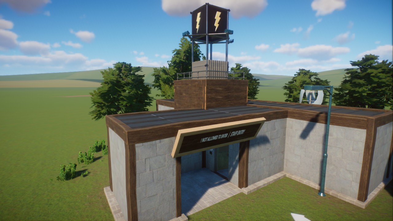 TEALIA | Powerfacility medium including mechanic shop preview