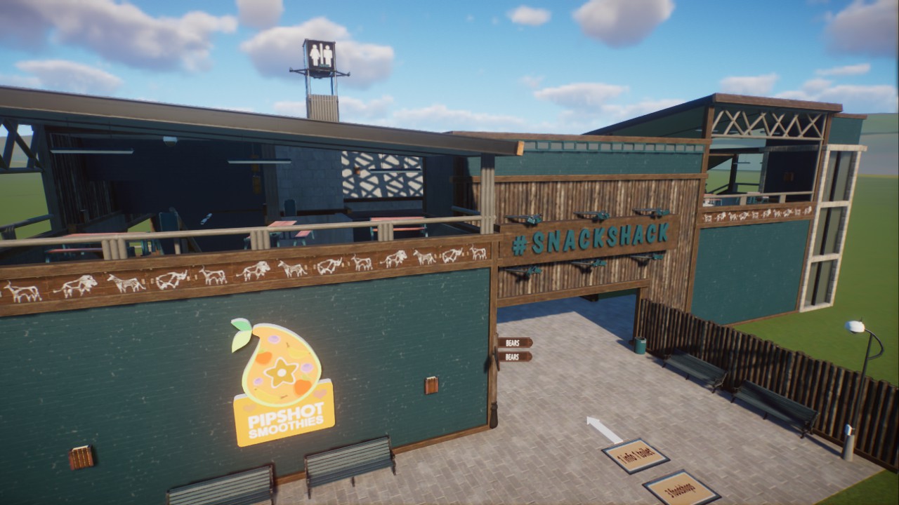 TEALIA | Shopping mall with viewing areas and elevator preview