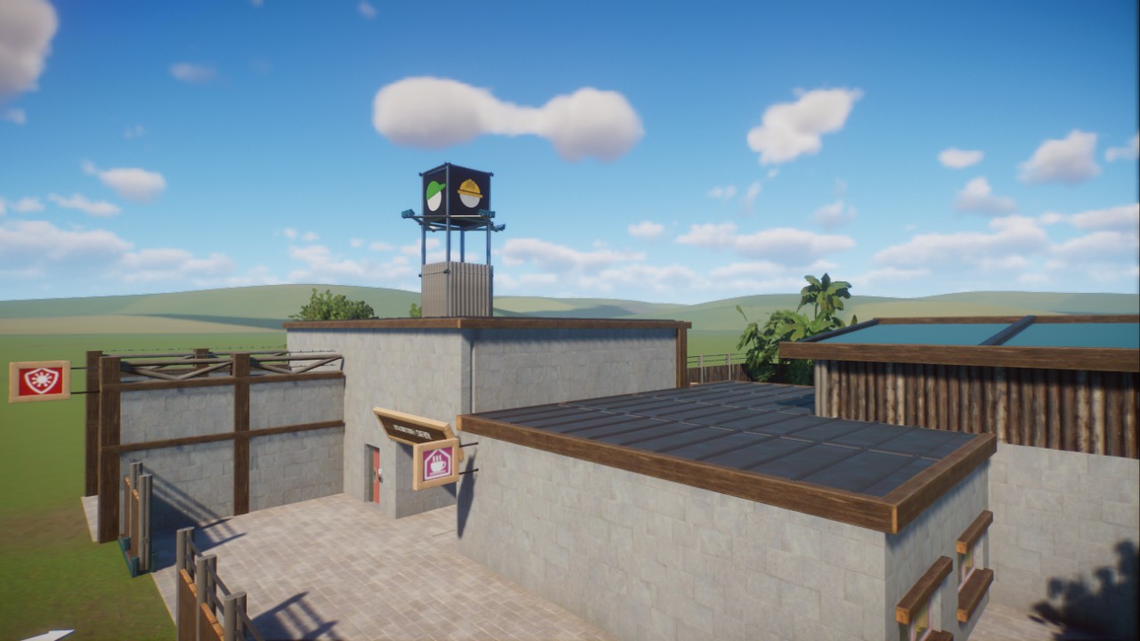 TEALIA | large staff building research facility vet staffroom quarenteen preview