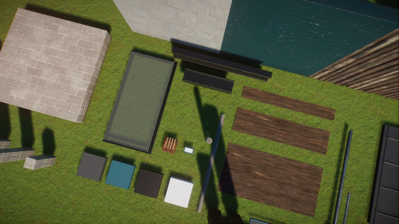 TEALIA | Colors and Materials set preview