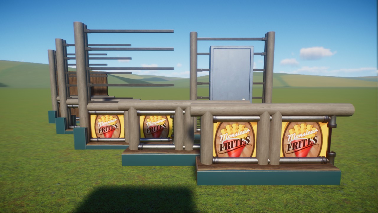TEALIA | Fences variaty set preview