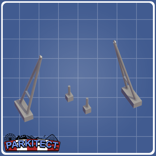 [Outdated]Monorail Coaster Loop Supports (Size 1 Left)