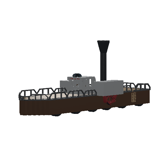 1840 Spranklet Scrown Class Paddleboat