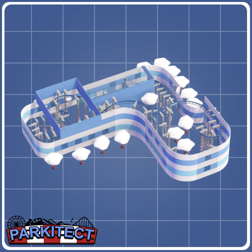 Suspended Coaster ice garden