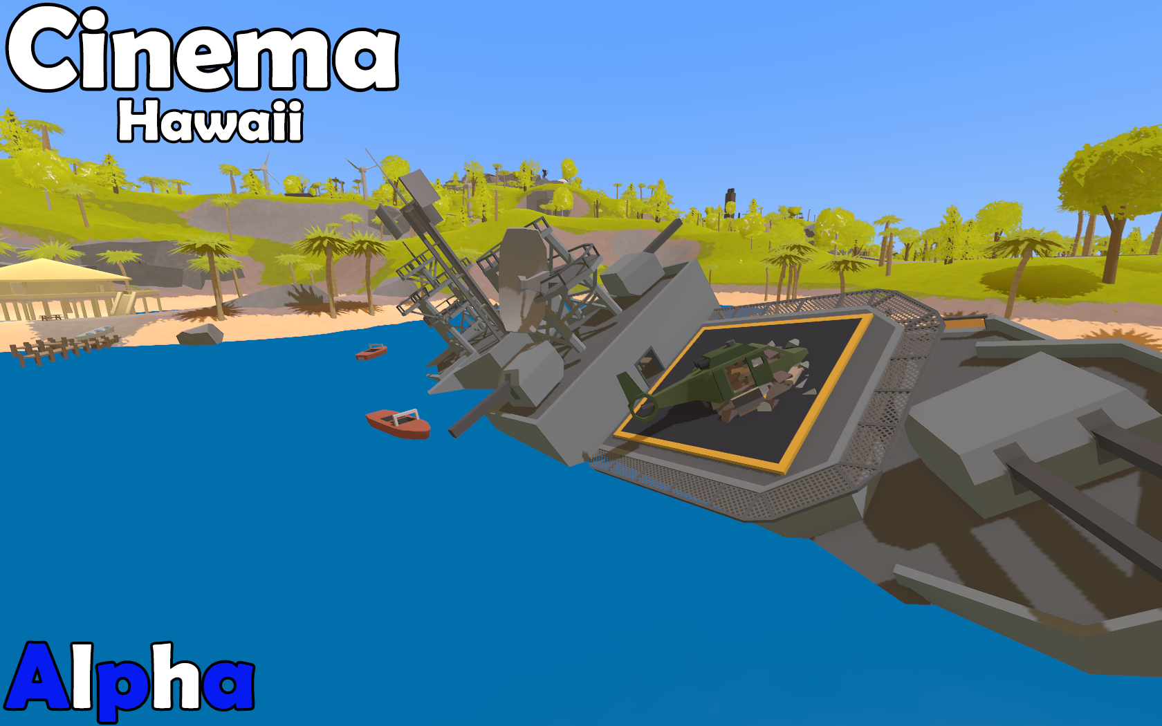 Cinema Hawaii RP Map – Unturned Mod