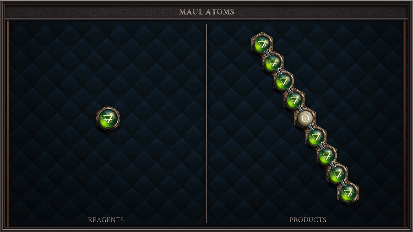 MAUL ATOMS preview