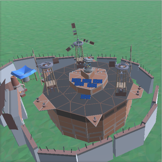 Strong base for small clan
