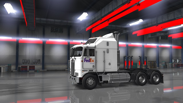 FEDEX Kenworth 100e