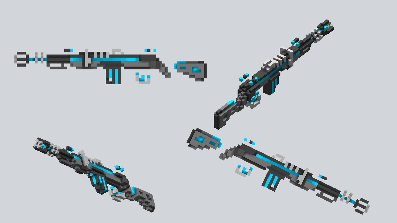 Futuristic Rifle