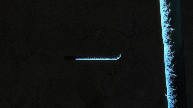 Machete Blue Flames (Glowing) preview