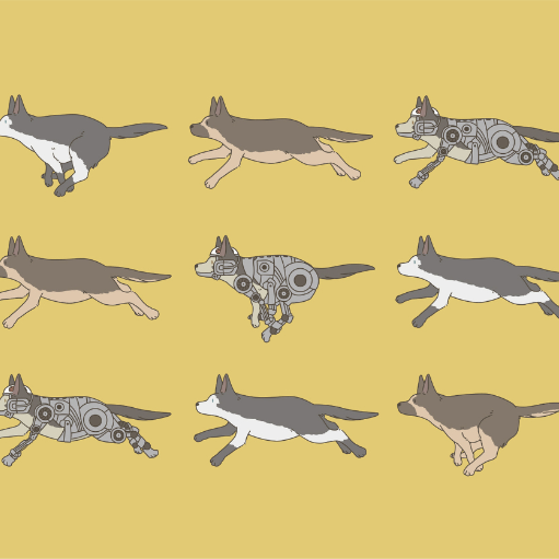 Dogs of fallout wallpaper