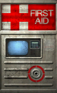 First aid charger poster