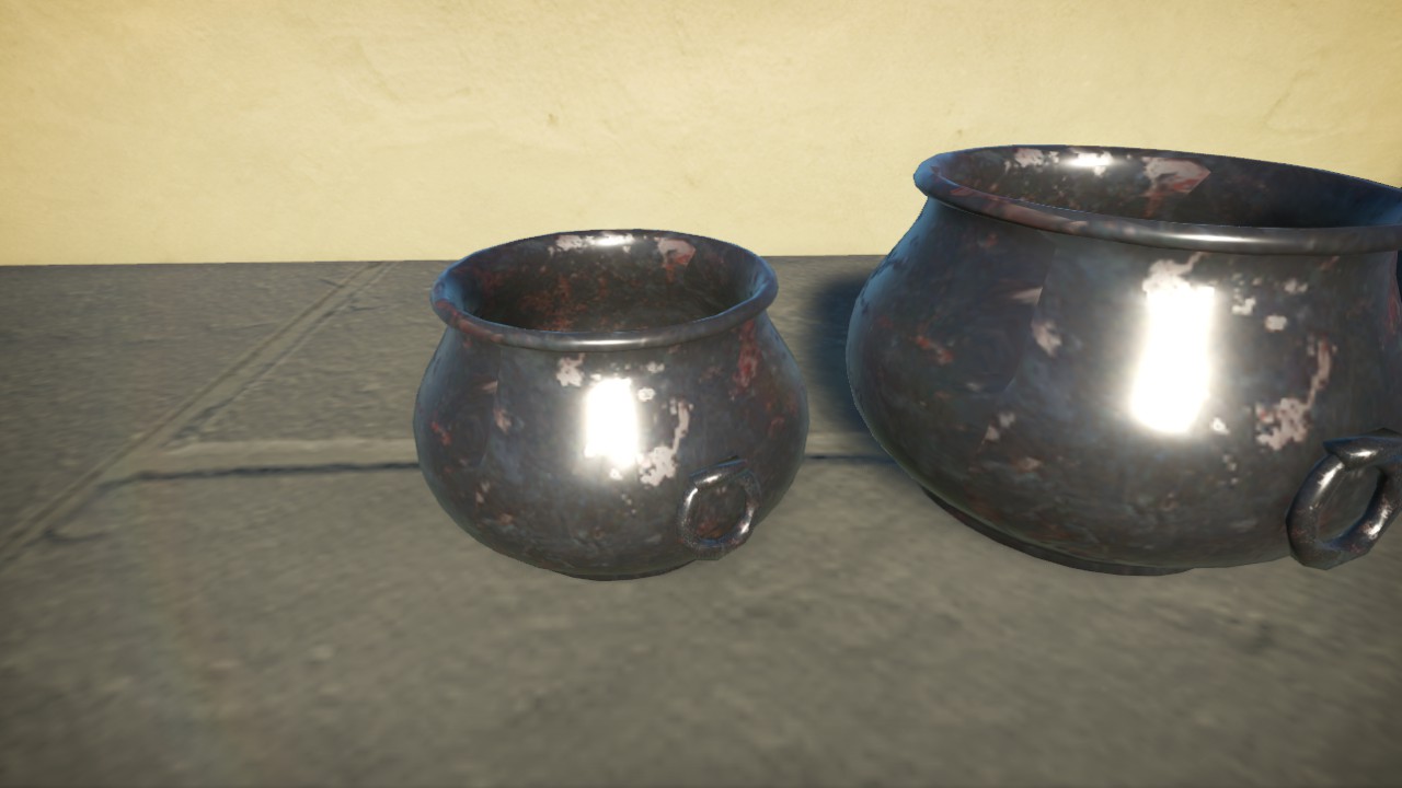 Cauldron 50 cm Iron