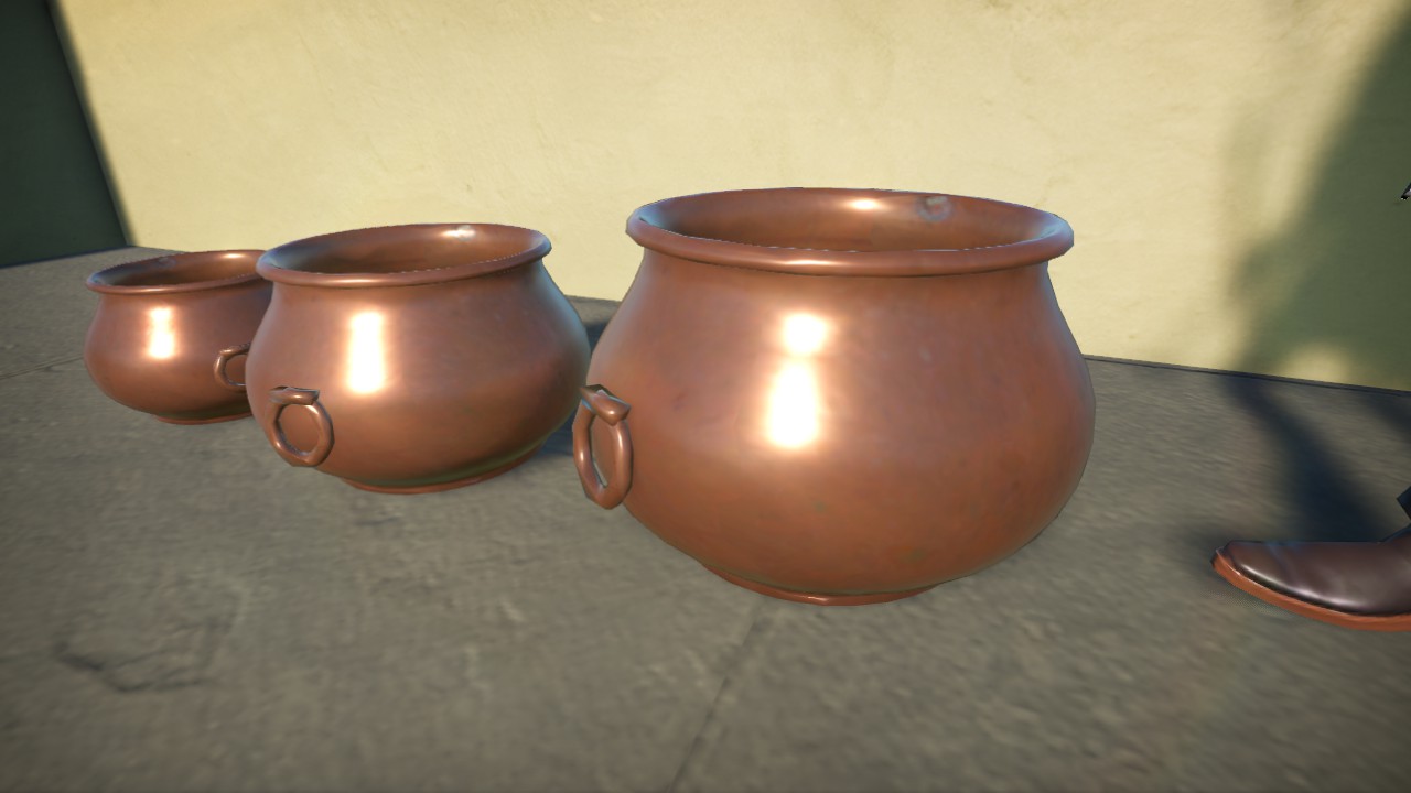 Cauldron 80 cm Copper