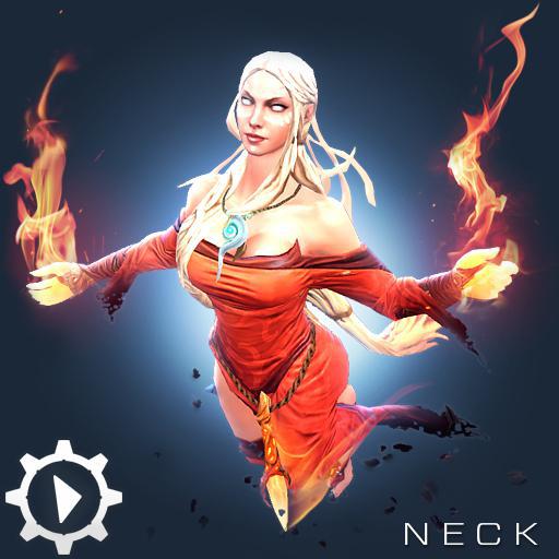 Princess of the Obsidian Realm [Neck]