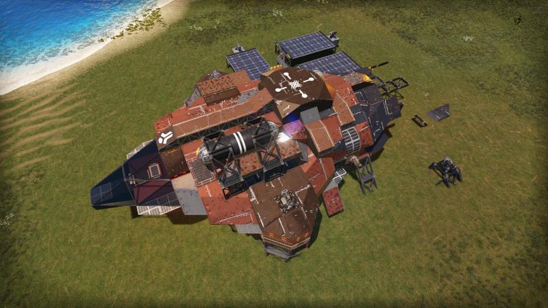 Dropbase 9 - crashed ship - starter BA