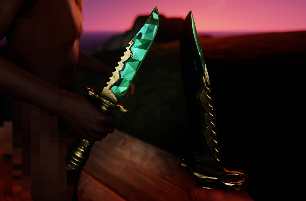 Emerald Knife