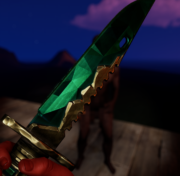 Emerald Knife