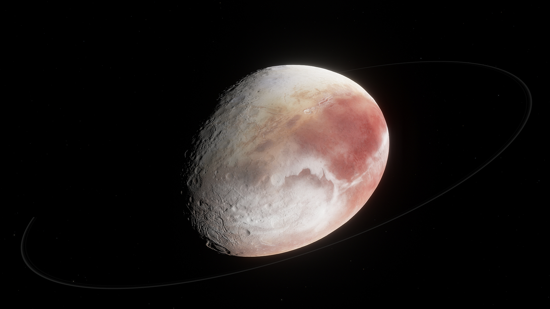 Haumea Artist's Impression