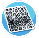 Snow Leopard Rug