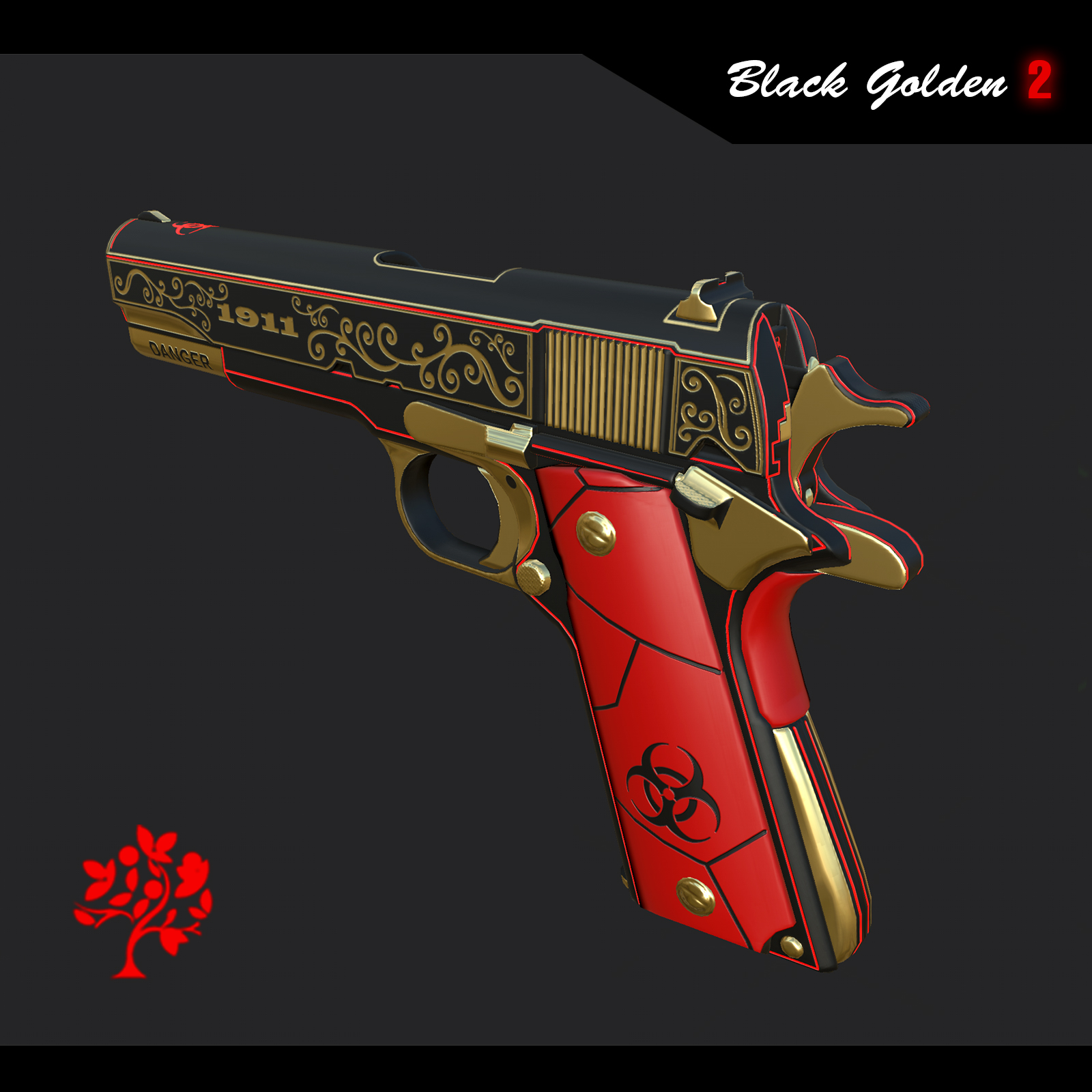 Black Golden 02 - M1911