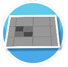 Grey tiles