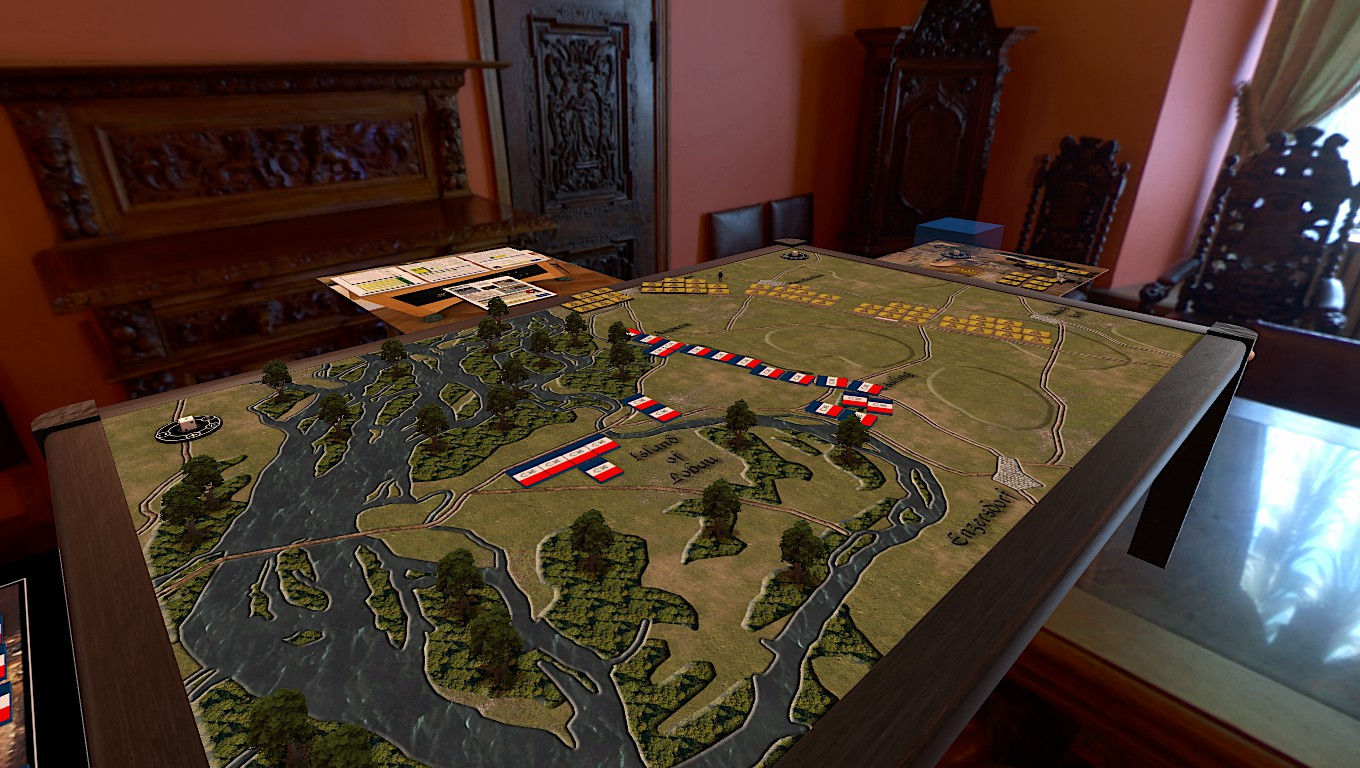 The Battle of Aspern-Essling for Sam Mustafa's "Blucher"