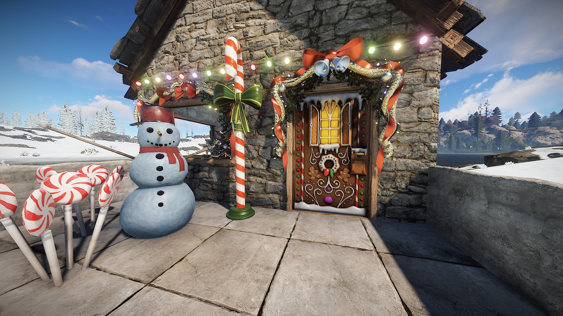 Gingerbread Door