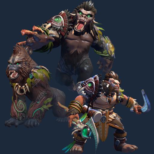 [ TI9 ] LoneDruid - Tarzan and Kingkong - Spirit KingKong