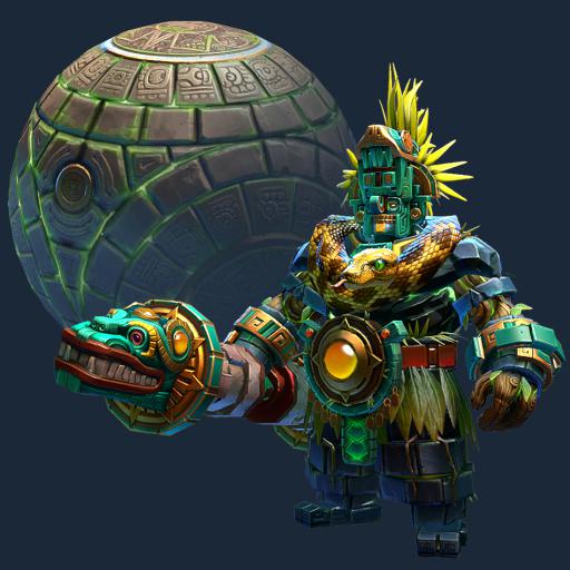 [ TI9 ] EarthSpirit - Turquoise Giant Guard - Neck