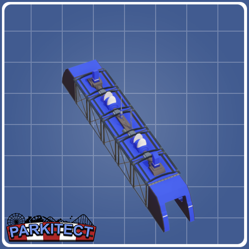 Futuristic Walkway Cover 1x7