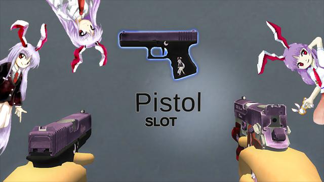 [TouHou]Reisen pistols – Left 4 Dead 2 Mod