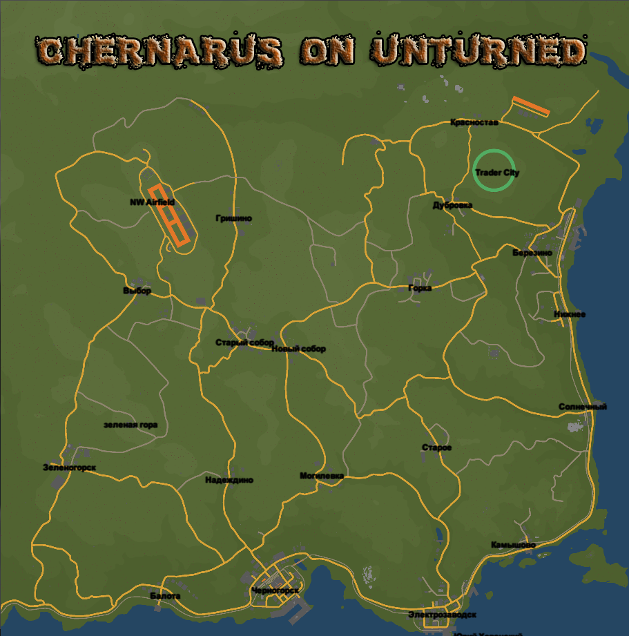chernarus test – Unturned Mod