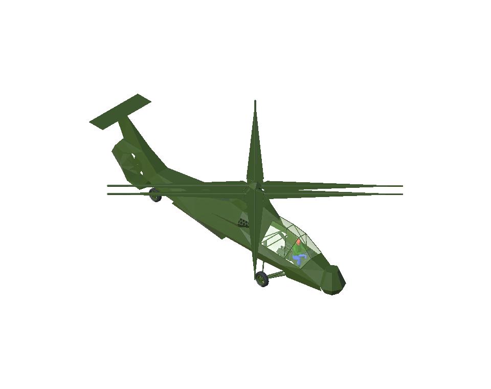 RAH-66 Comanche Legit Helicopter WIP