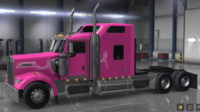 SCS Kenworth W900 - Breast Cancer Awareness(Oct)