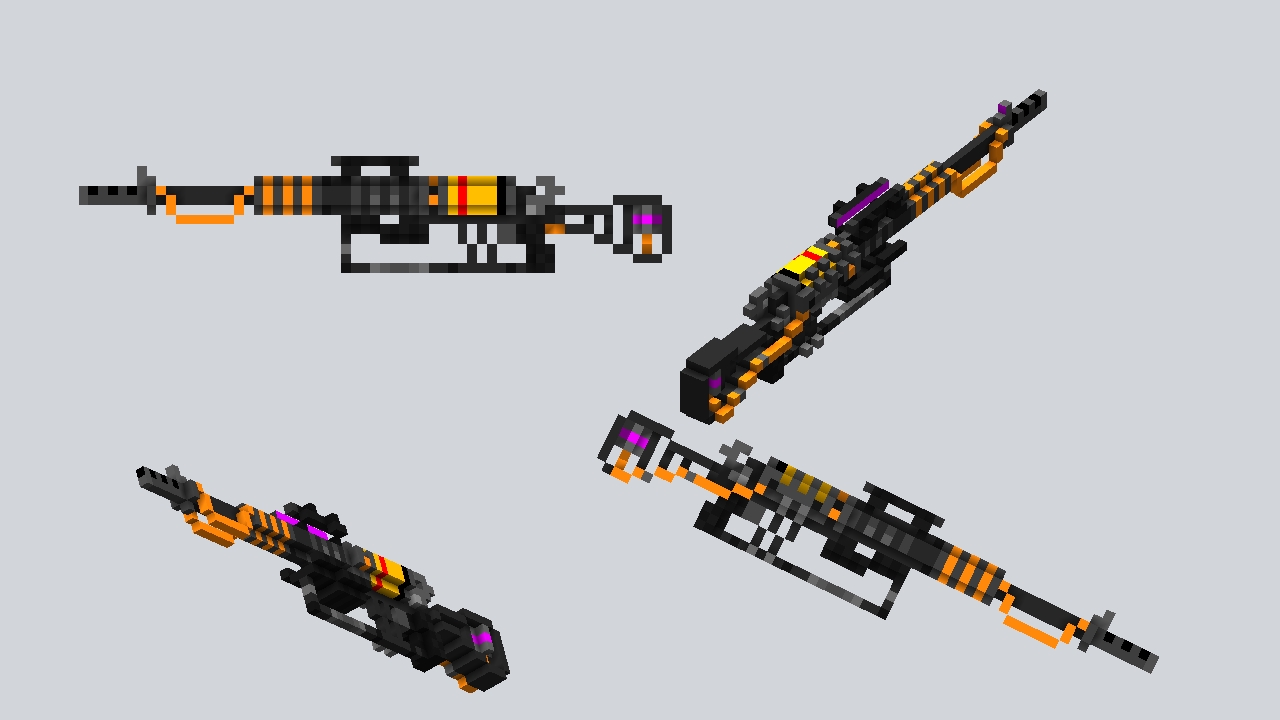 Precision Revolver Action Energy Rifle