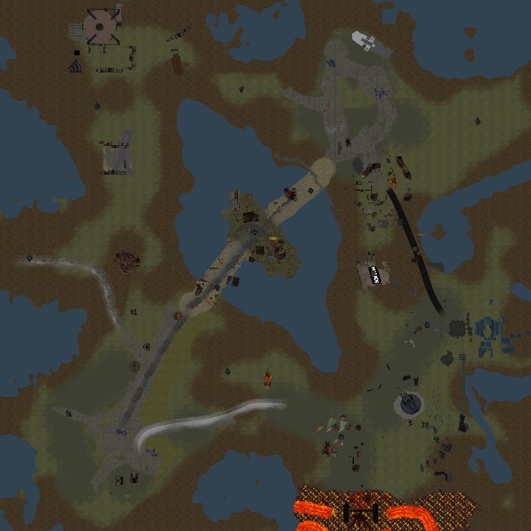 Siege of Poseer9 [2vs2] [Fixed pathfinding]
