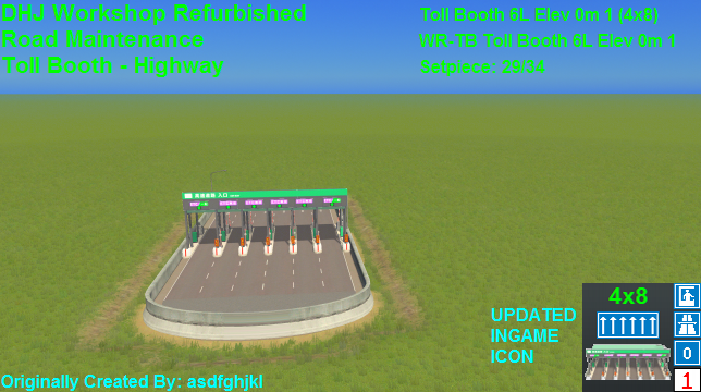 Toll Booth 6L Elev 0m 1 (4x8)