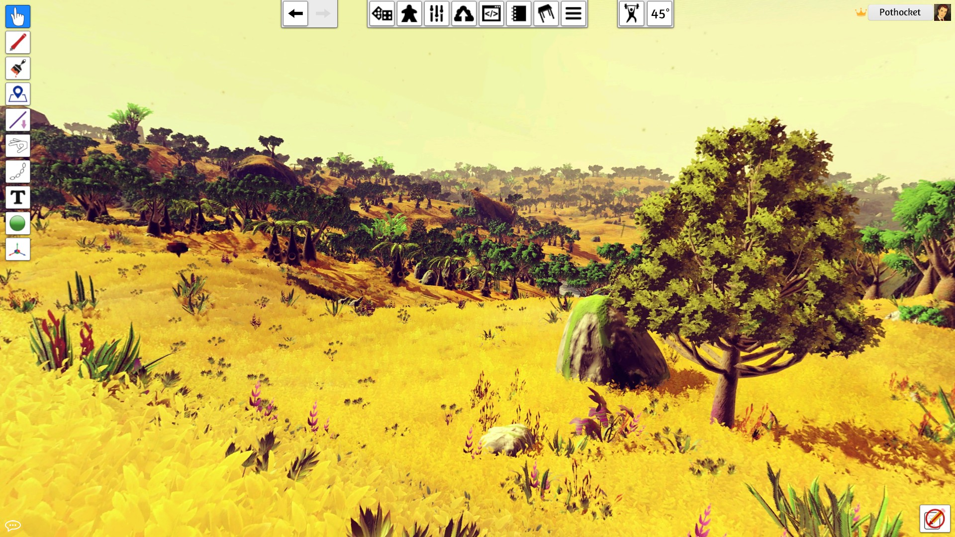No Man's Sky Planet Background preview