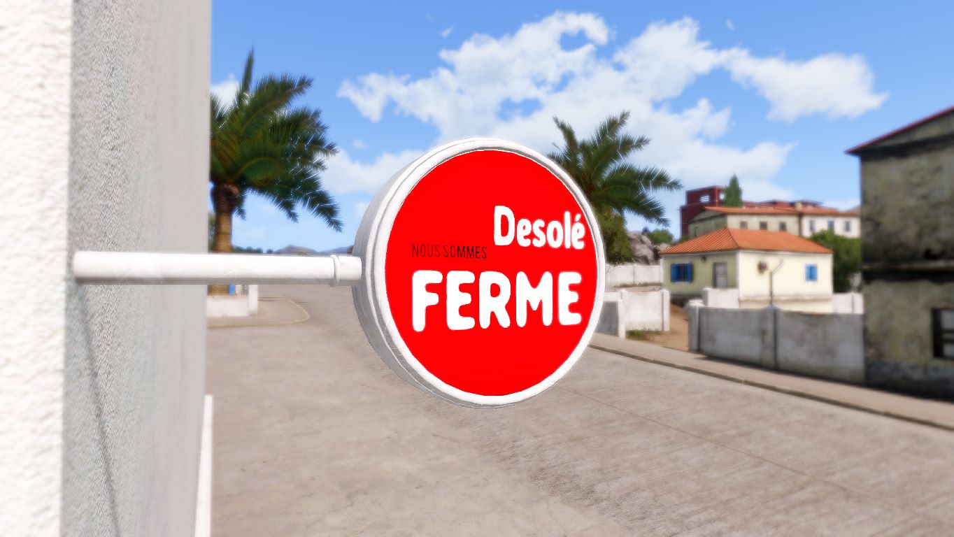 Sign Open-Close Lumineux