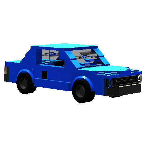 Standard Car (Light Blue)