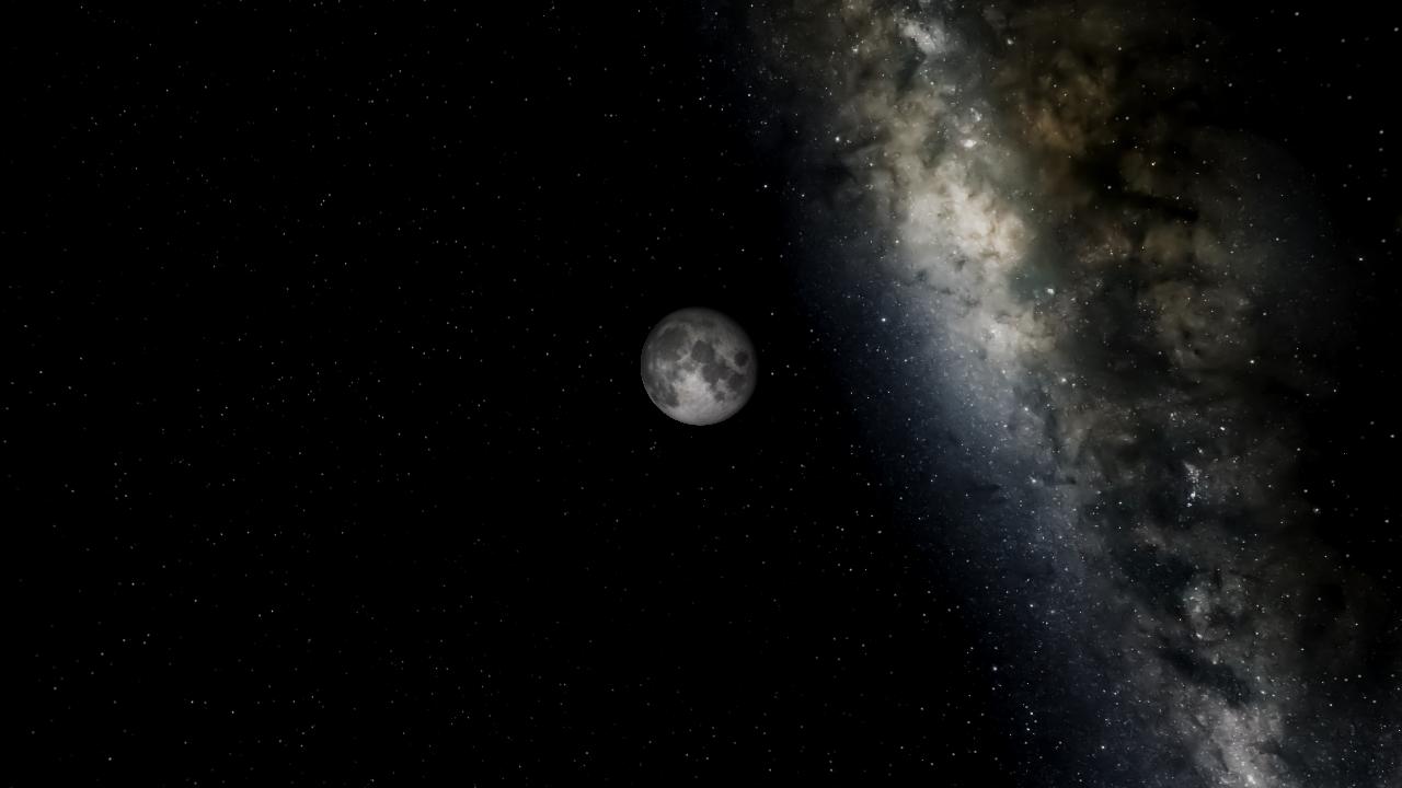 Moon getting nuked